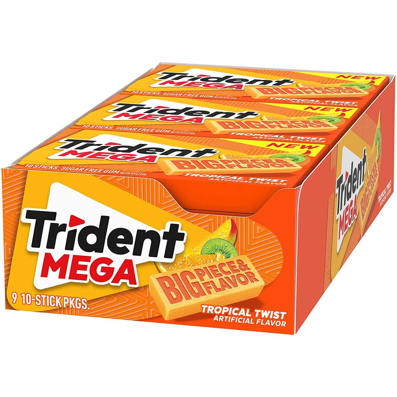 

Блок Trident Mega Tropical Twist (9 шт)
