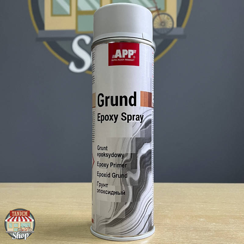 

Грунт эпоксидный APP Grund EP Spray, 500 мл Аэрозоль, Серый