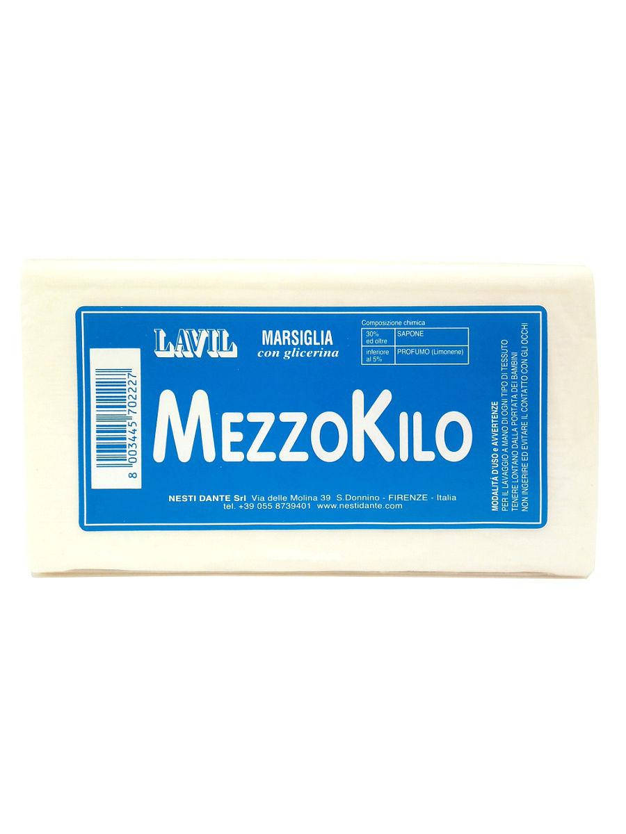 

Nesti Dante MezzoKilo итальянское хозяйственное мыло 500 гр.