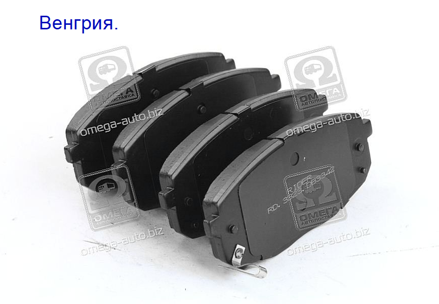 

Колодки тормозные дисковые KIA CEED 06- передние Гарантия ji