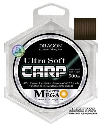 

Леска Dragon Mega Baits Ultra Soft Carp 300 м 0.30 мм 8.00 кг (TDC-30-24-130)