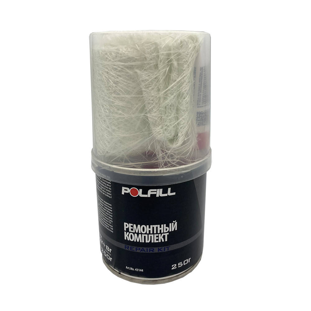 

Ремонтный комплект, Polfill, (овтерд.+смола+стекловолокно), 250g, 43144