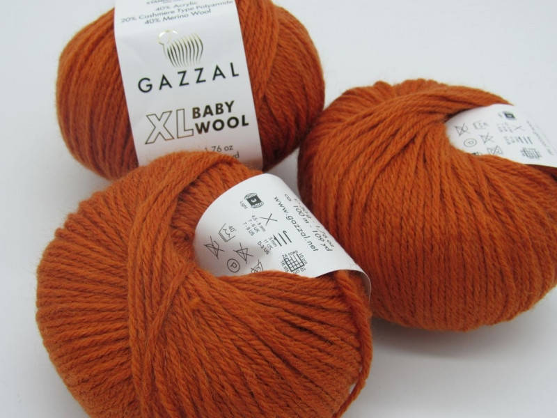 

Пряжа XL baby wool gazzal-841