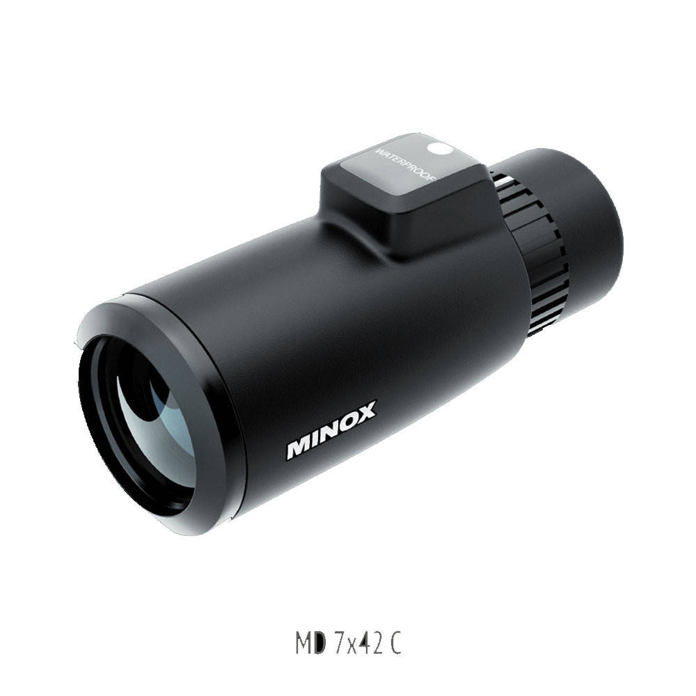 

Монокуляр MINOX MD 7x42 C Black с компасом и дальномерной сеткой, Черный
