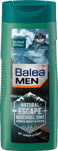 

Мужской гель для душа Balea Men Natural Escape 3in1 300мл Германия