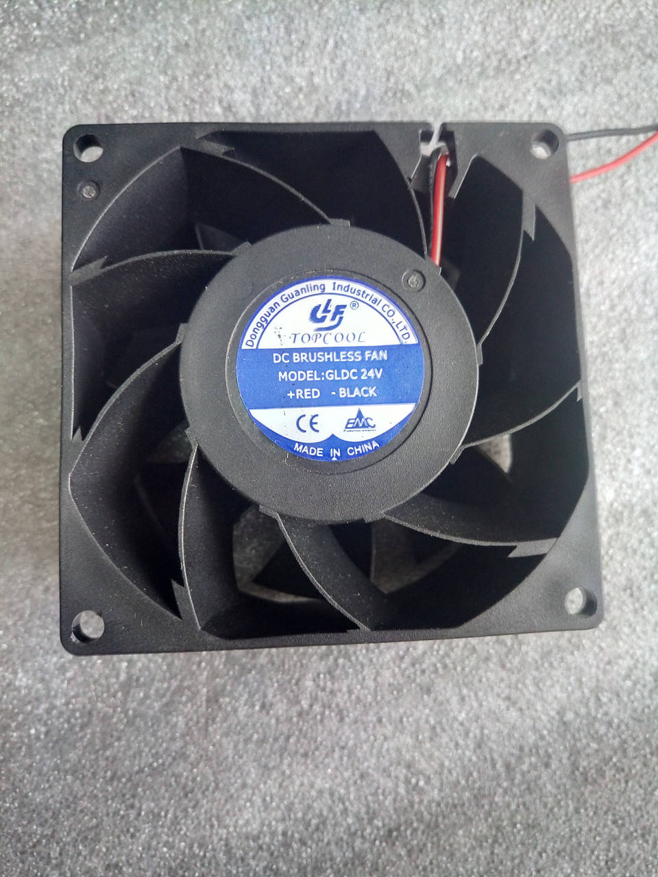 

Вентилятор турбированный 80*80*38 к сварке (DC 24v, 0.43A)