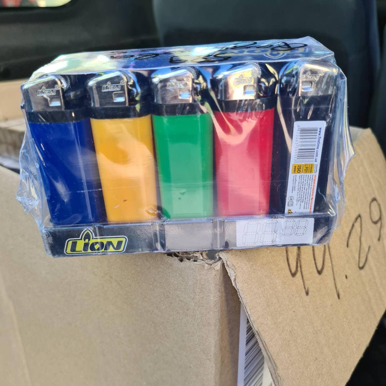 

Зажигалка ТМ Lion (оригинал) камешек 25шт / уп