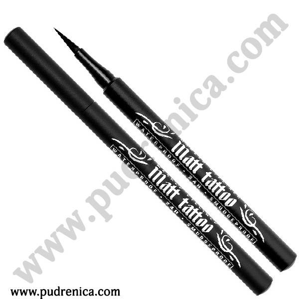 

Подводка-фломастер Matt Tattoo Waterproof 24h Smudgeproof, Черный