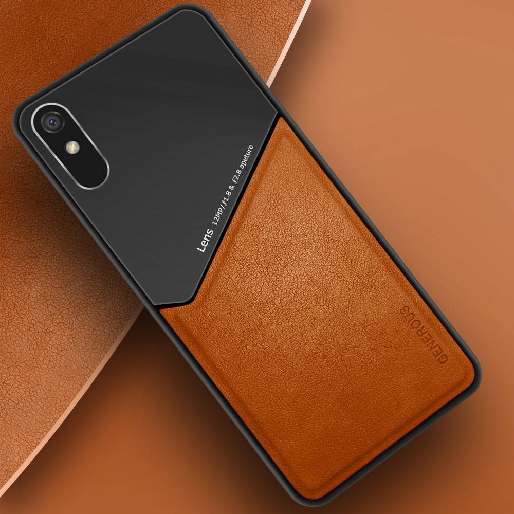 

Комбинированный чехол Generous Xiaomi Redmi 9A (Сяоми Ксиаоми Редми 9А), Оранжевый