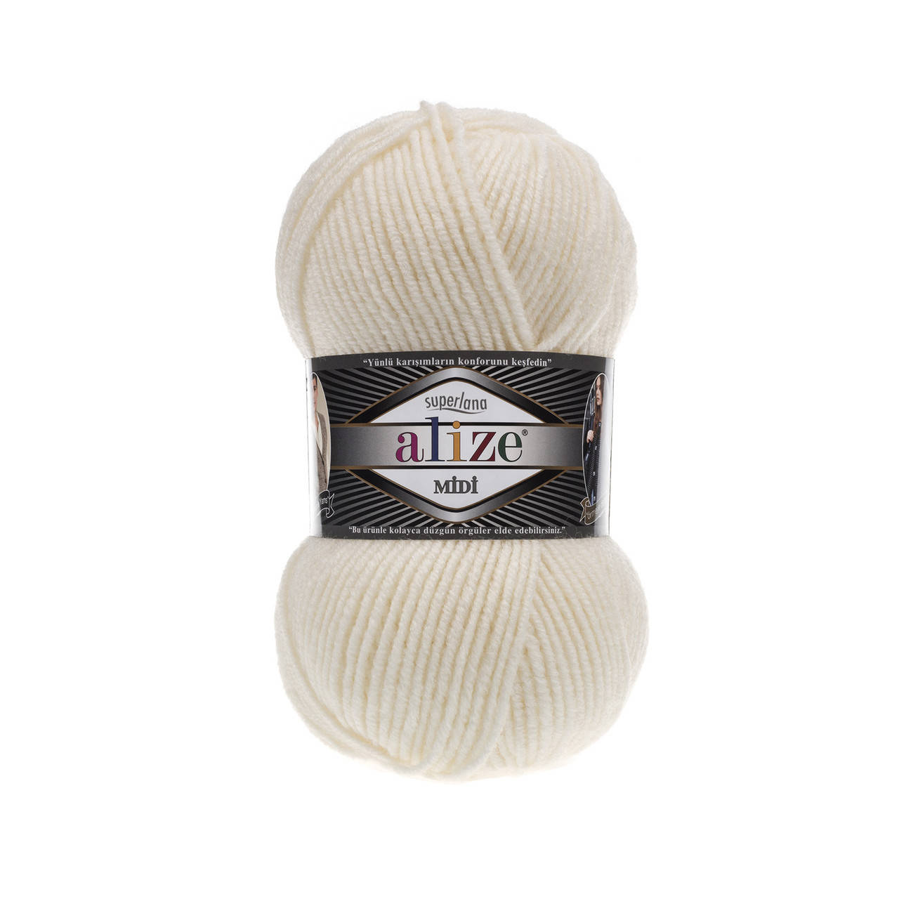 

Alize Superlana Midi молочный №62