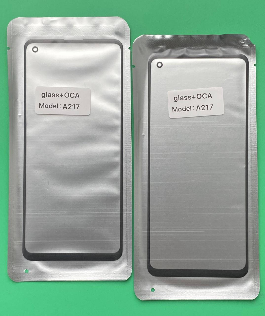 

Стекло для переклейки дисплея Samsung A217 A21s 2020 с OCA пленкой, Черный