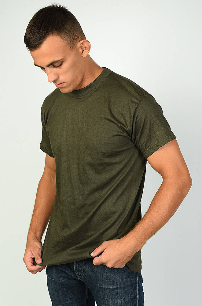 

Футболка мужская хаки 135874M