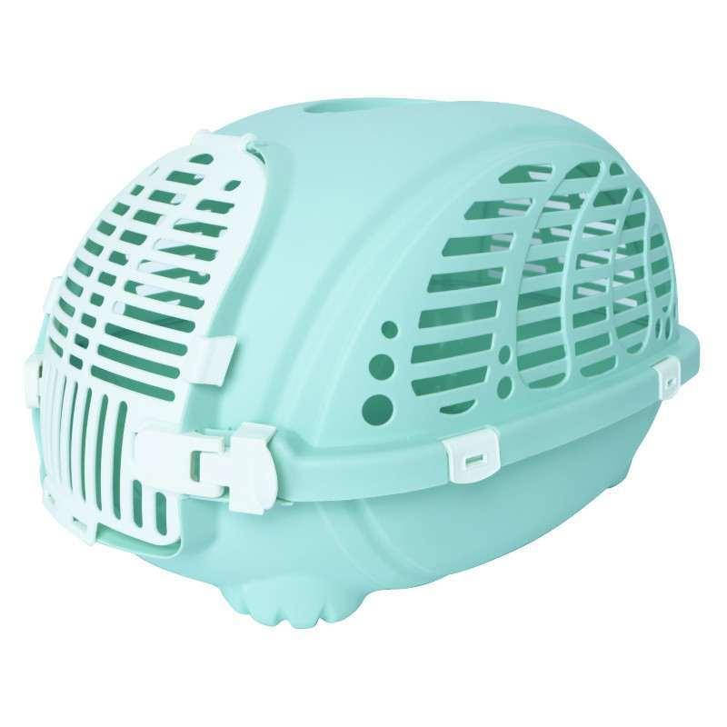 

M-Pets Skyline Pet Carrier 52х40х32 см - Пластиковая переноска для собак малых пород и котов весом до 10 кг, Голубой