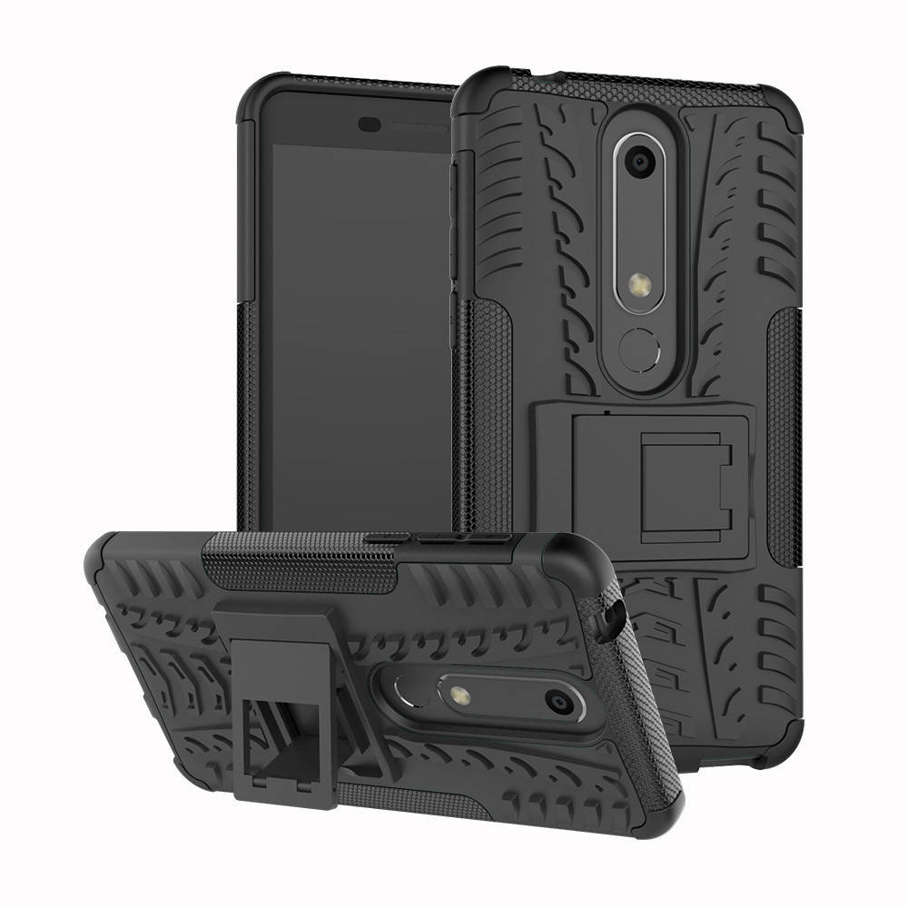 

Чехол Armor Case для Nokia 6 2018 / Nokia 6.1 Черный