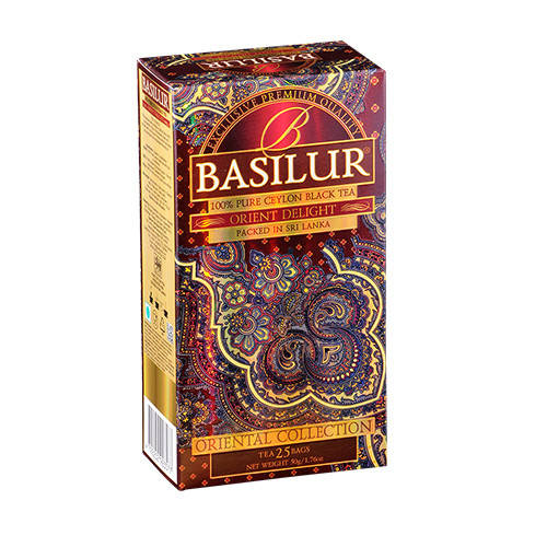 

Чай черный Basilur Восточная коллекция Восточное очарование пакетированный 25*2г