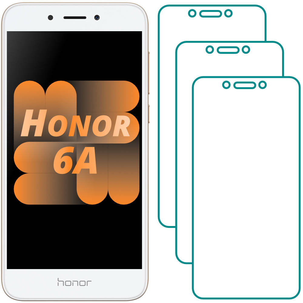 

Комплект Honor 6A Защитные Стекла (3 шт.) (Хонор 6А)
