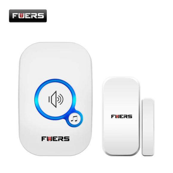 

Fuers D025 датчик открытия дверей с звонком с сиреной, Белый