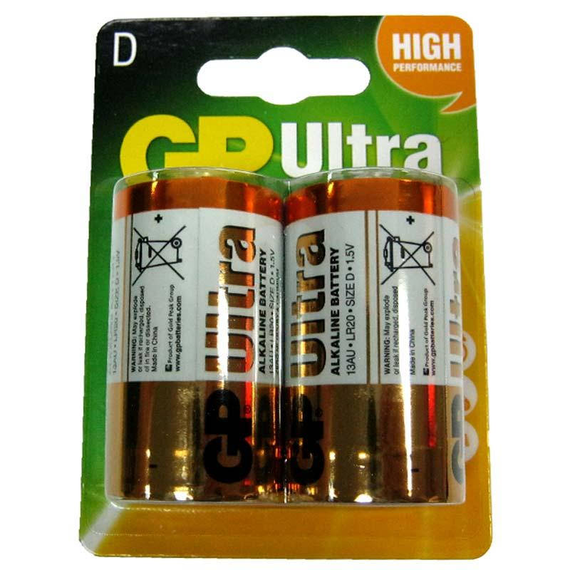 

Батарейка LR20 GP super 13A-2UE2 , 1шт (блистер по 2шт) D