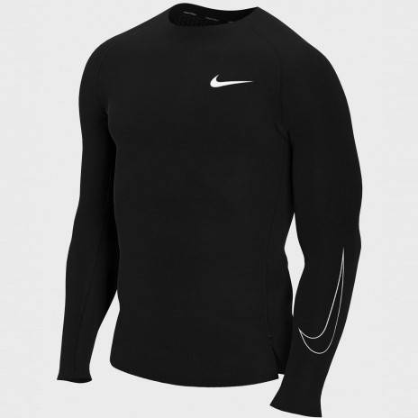 

Футболка компресионная Nike Pro Dri-FIT Long-Sleeve (DD1990-010), Черный