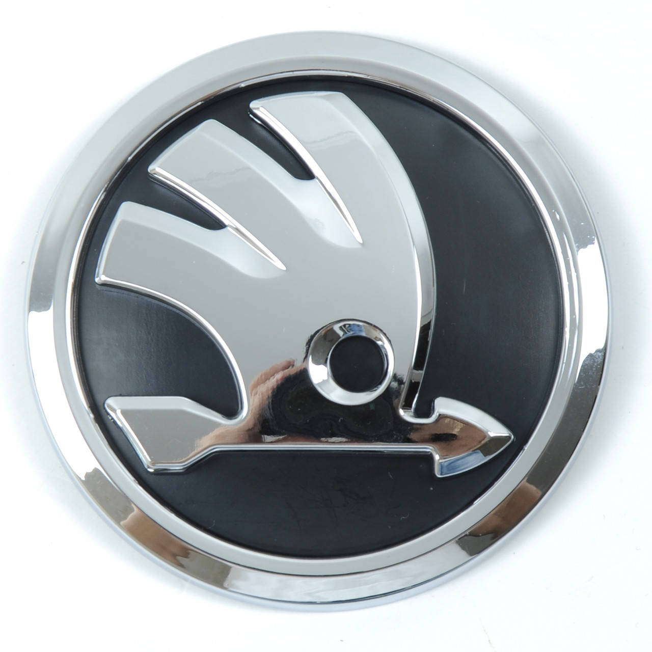 

Эмблема "Skoda" зад - 89мм 3М (Fabia 11>15,Rapid 12>15)