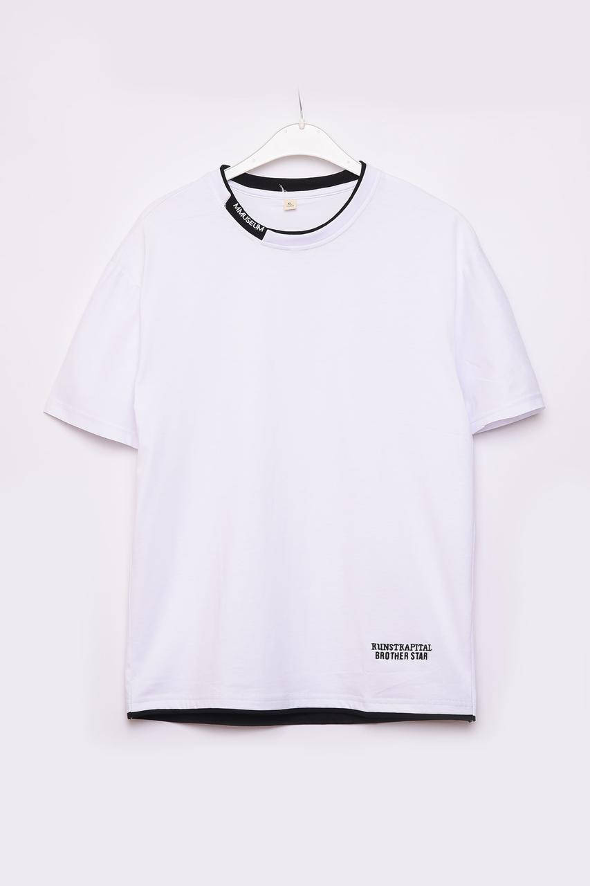 

Футболка мужская белая 145367M