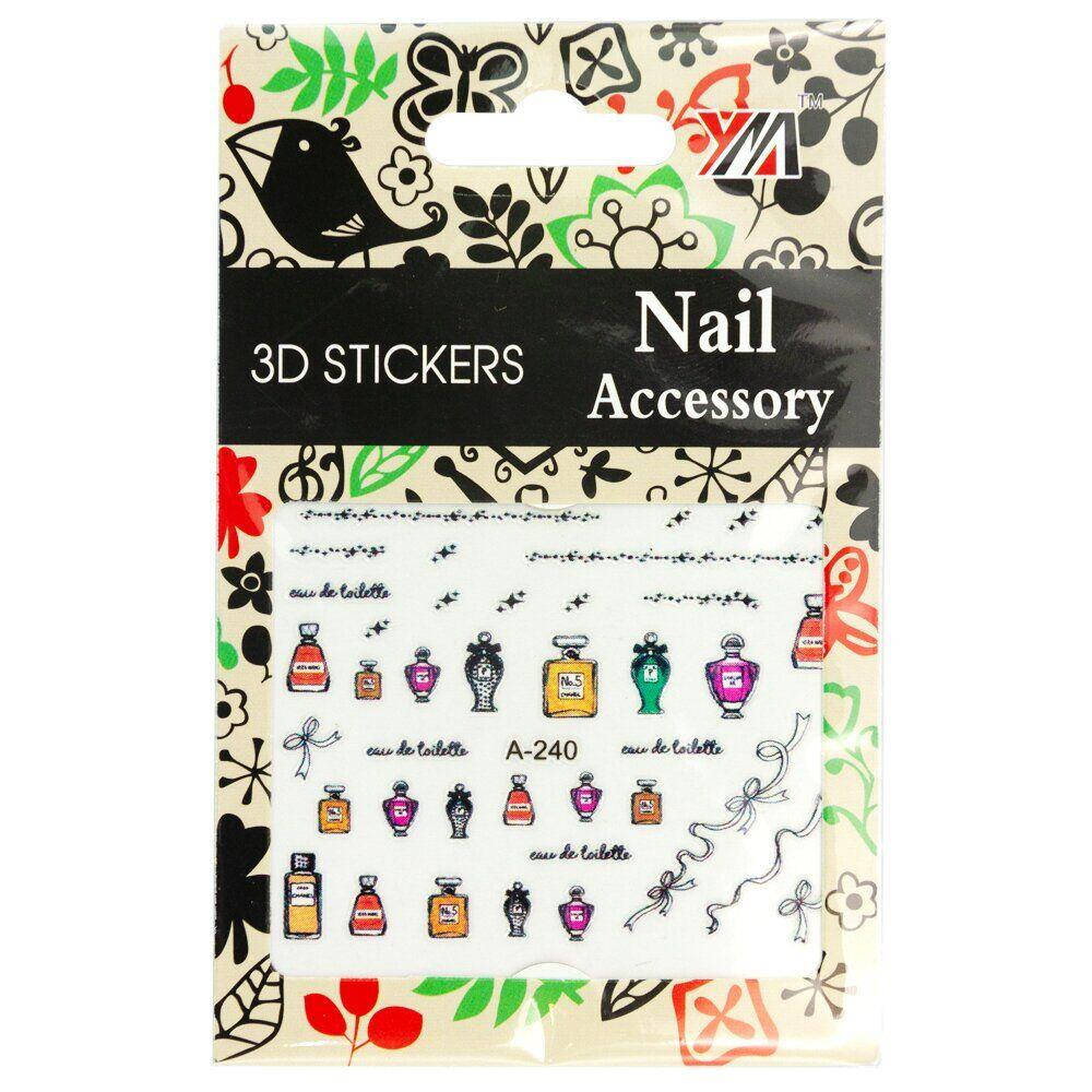 

Наклейки 3D для дизайна ногтей Nail Accessory — A-240