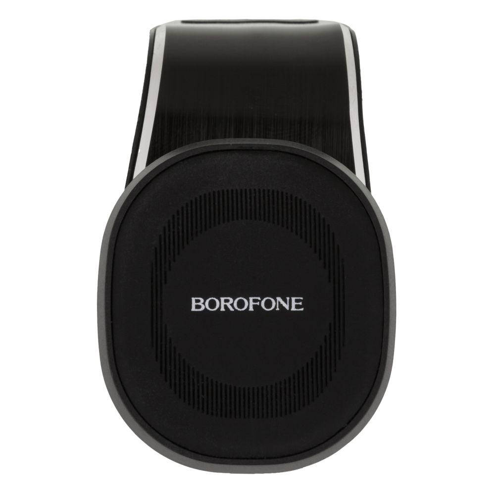 

Автодержатель для телефона на стекло и торпедо Borofone BH40 Kyle чёрный, 16,5х4,4х5,5см, автодержатели, Черный