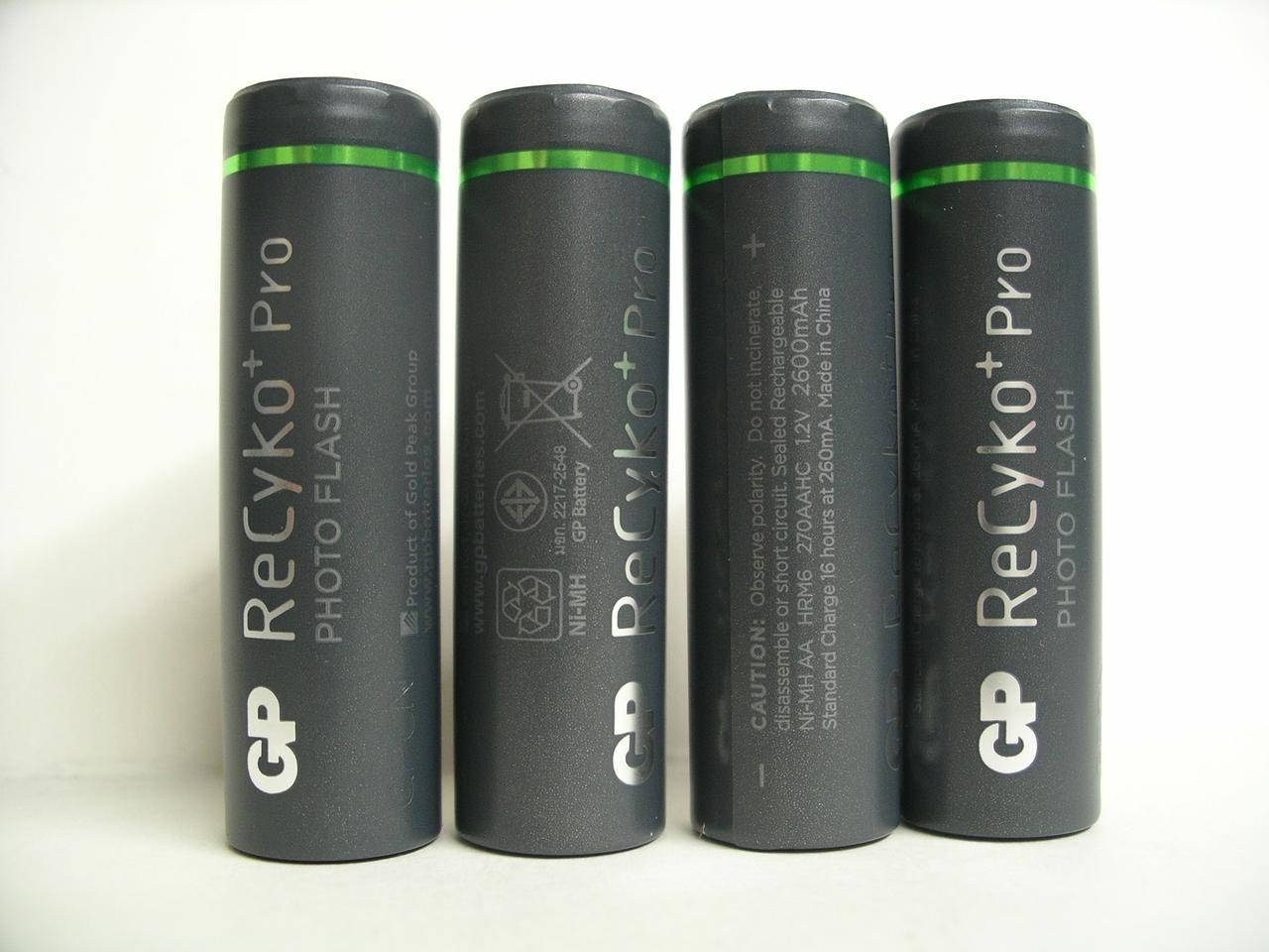 

Аккумуляторы GP ReCyko+Pro Professional АА 2600 mAh цена за 4 штуки в упаковке