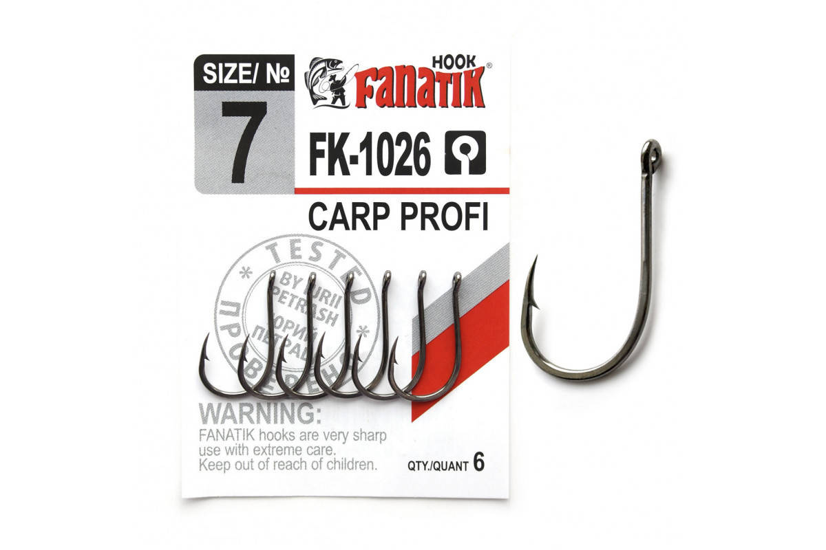

Крючок Fanatik Carp Profi FK-1026 №7