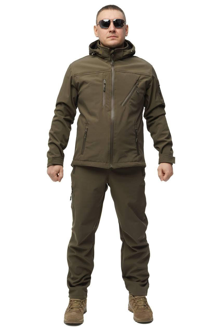 

Демисезонный костюм SoftShell (софтшелл), Хаки