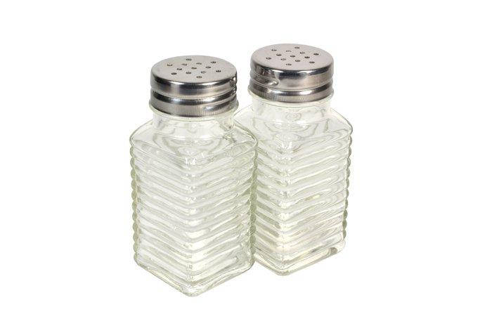 

Набор для специй стеклянный , соль и перец, Разные цвета