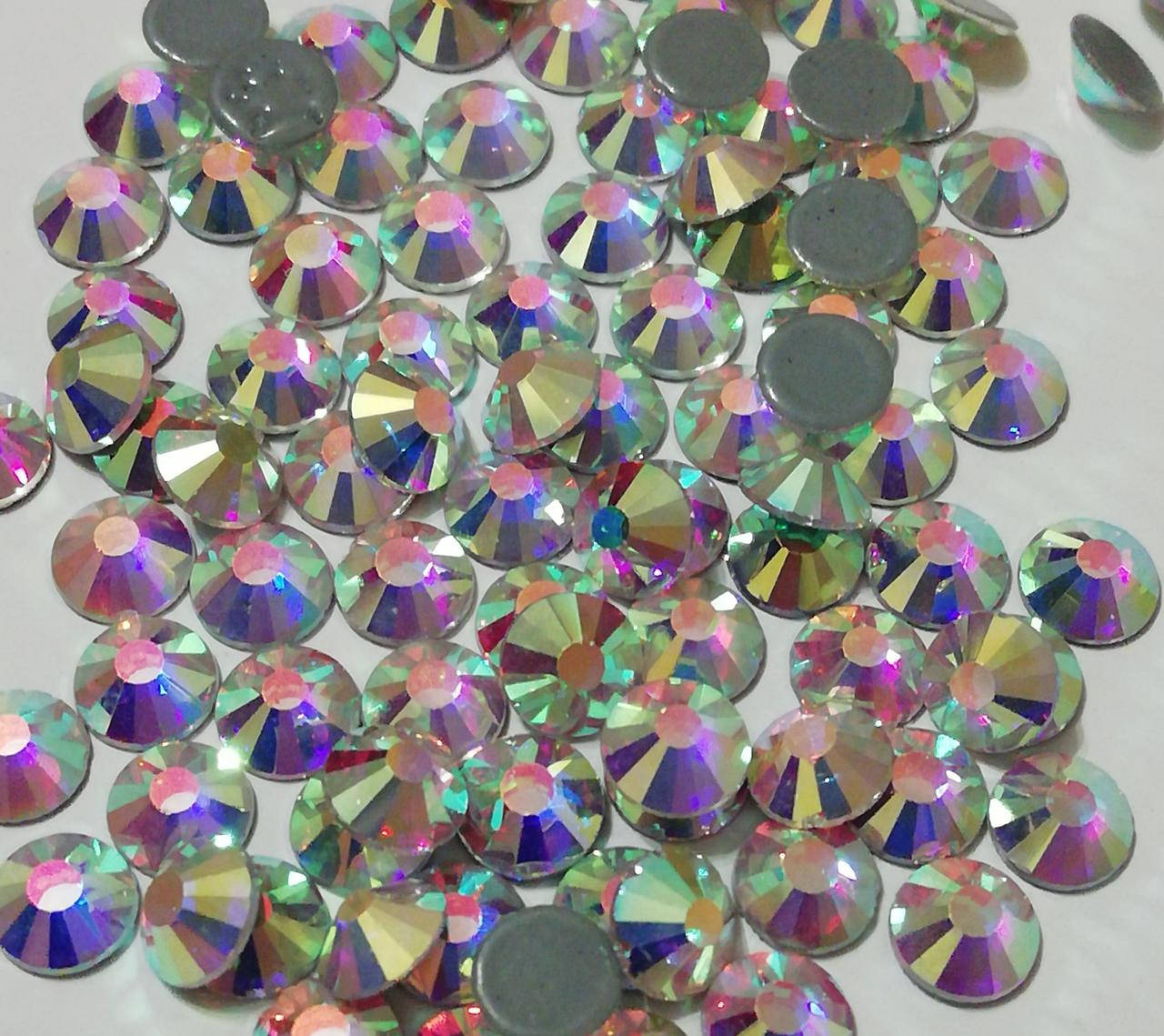 

Стразы термоклеевые Premium Crystal АВ SS30 Hot Fix 288 шт.