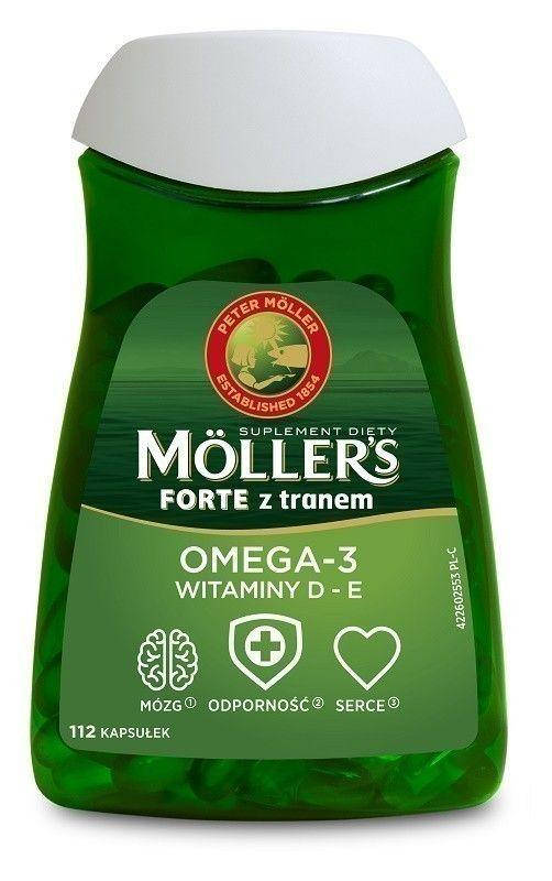 

Омега, риб'ячий жир, моллерс, Mollers, капсули 112 шт