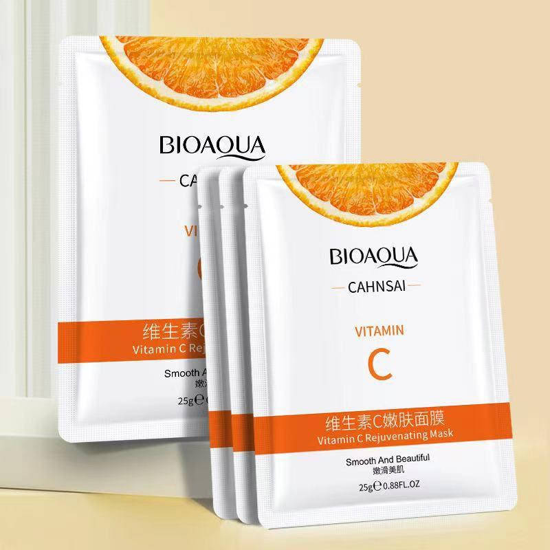 

Тканевая маска для лица BIOAQUA с витамином С