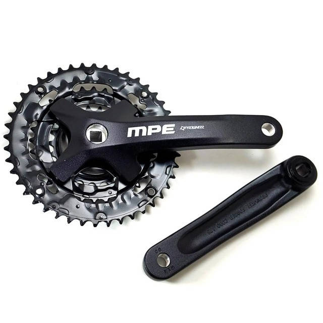 

Шатуны Prowheel MPE-401 22/32/44T под квадрат 170/175мм черные