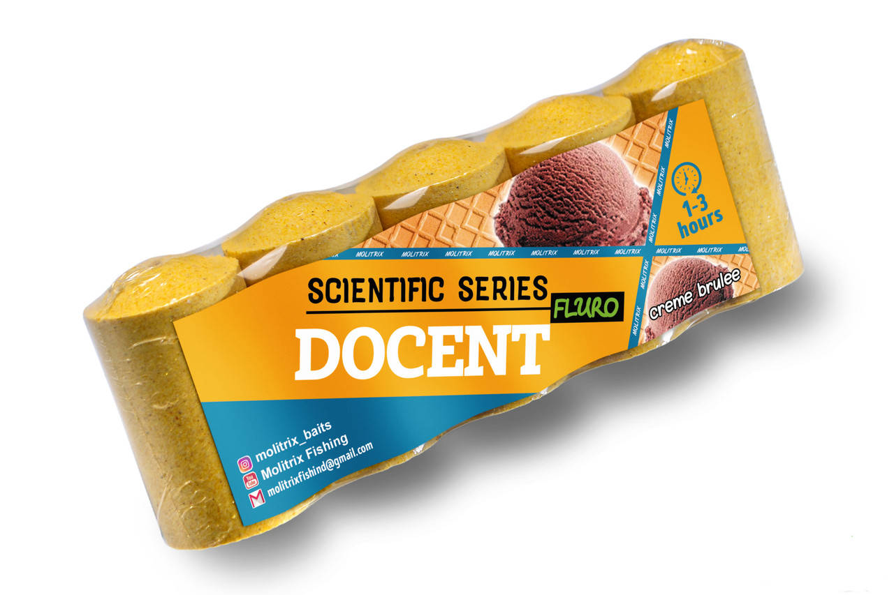

Технопланктон Molitrix DOCENT Fluro 5x60g 1-3ч Крем-брюле "Оригинал"