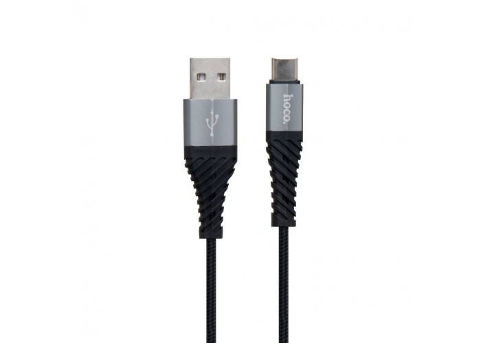 

Кабель USB TYPE C HOCO зарядка и передача данных X 38 Качество! черный