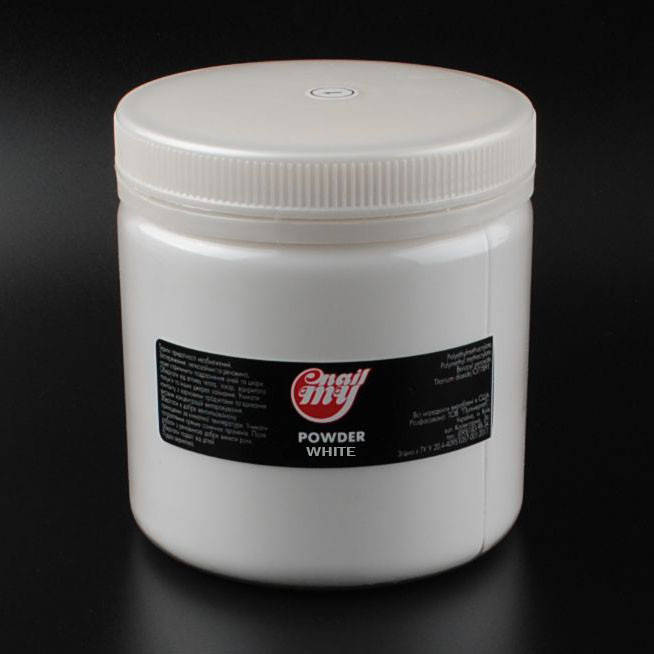 

Акриловая пудра My Nail №2, 500 мл (белая), Белый