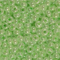 

Бисер Preciosa Чехия №37152 1г, светло-зеленый жемчужный