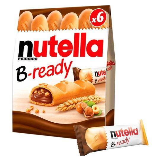 

Батончики Nutella b-ready 132g