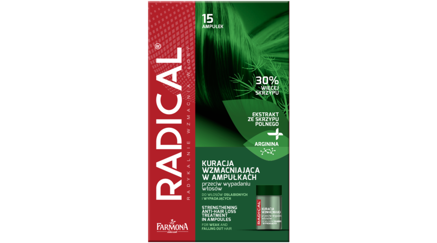 

Farmona Radical Концентрат укрепляющий против выпадения волос 15шт x 5 мл