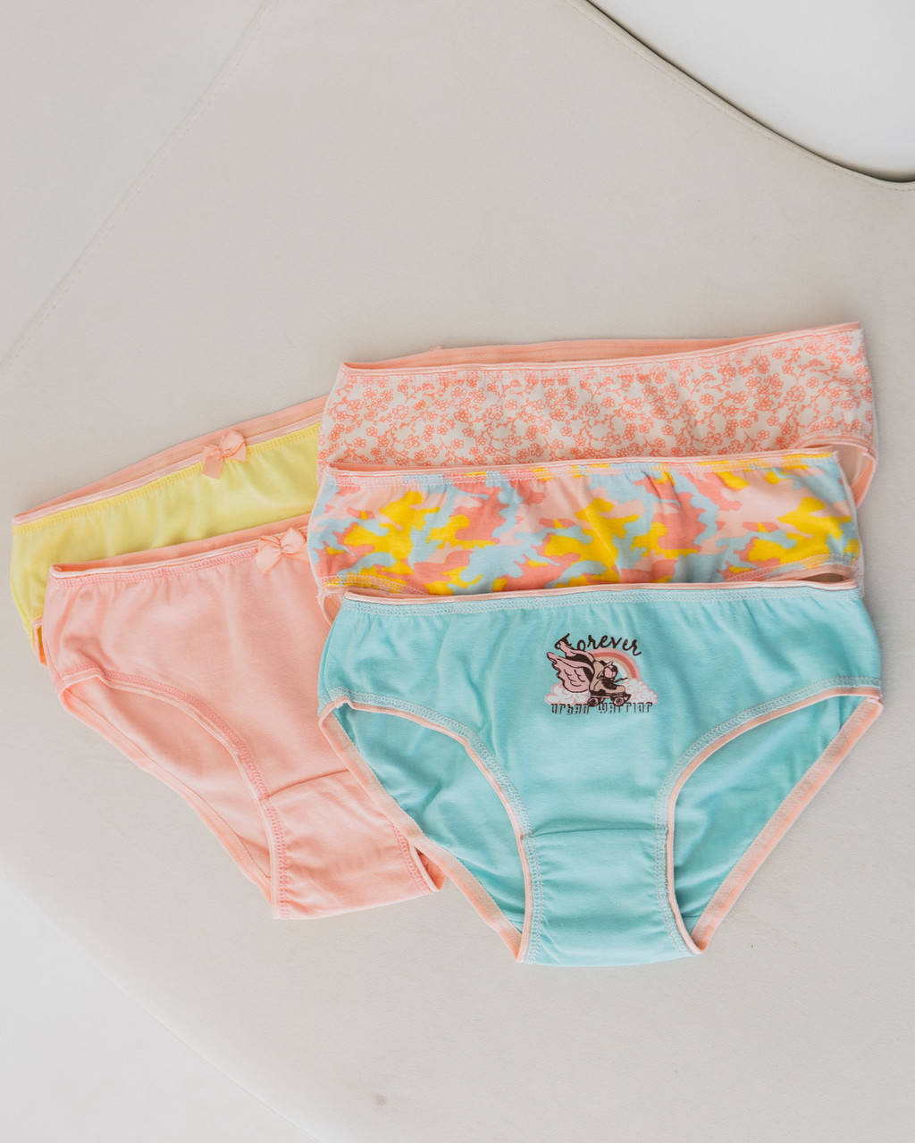 

Набор подростковых трусиков из 5 шт. 128-134, Разные цвета