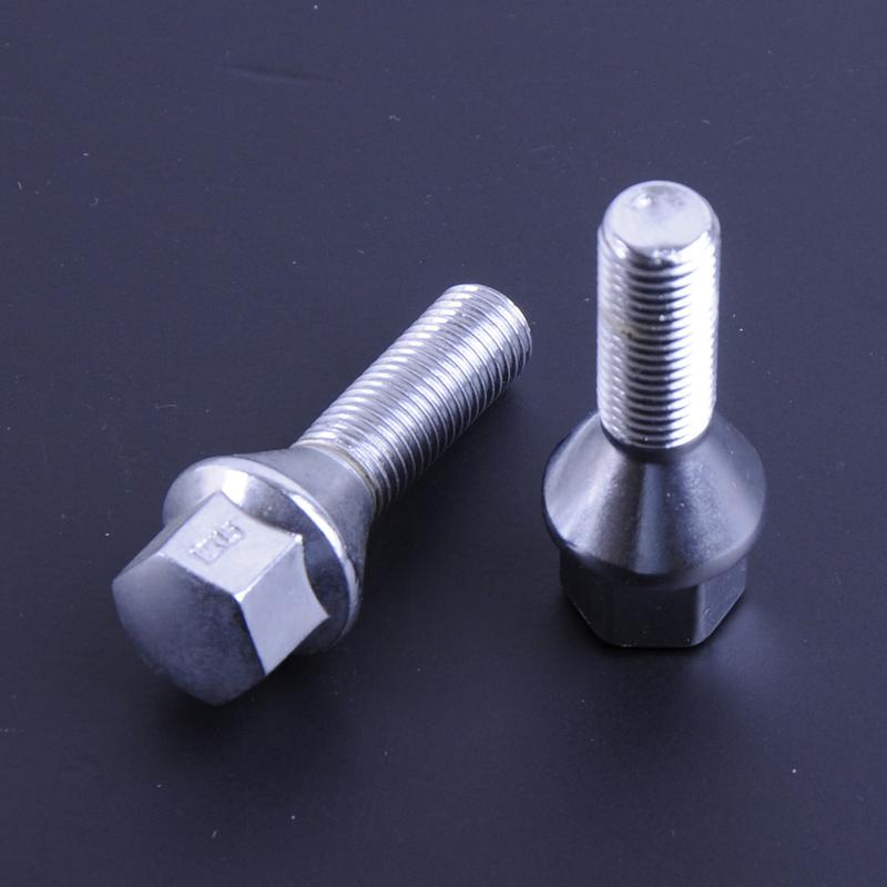 

Болт колесный WALLINE 12x1,50x28 хром конус ключ 17мм 1шт 165689