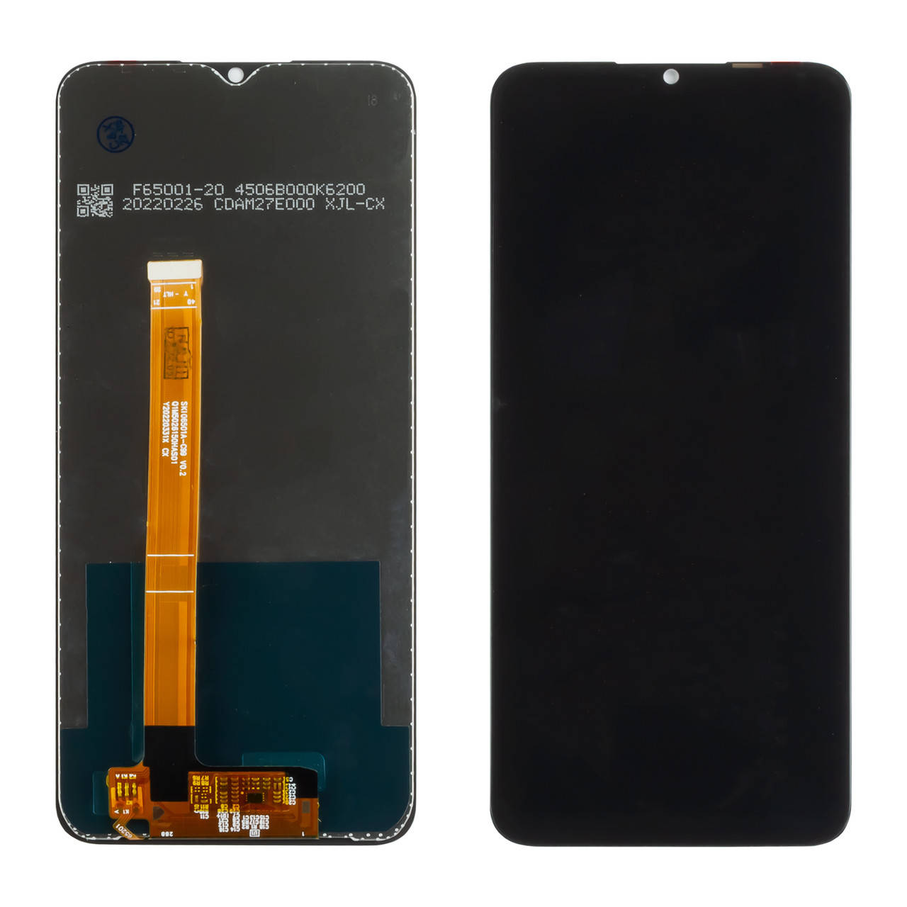 

Дисплей OPPO Realme C21Y c черным тачскрином, Черный