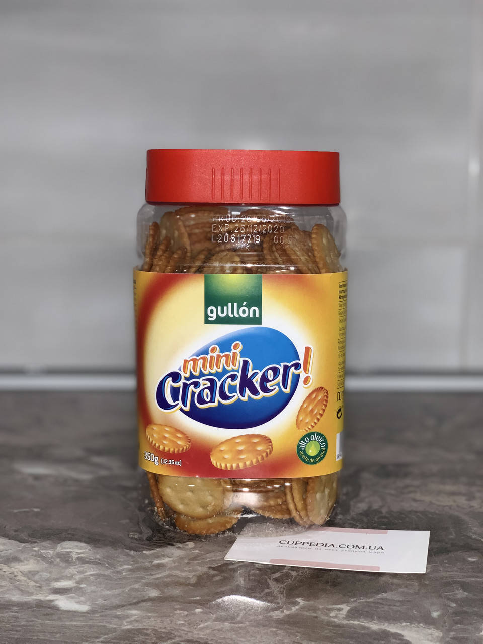 

Соленые крекеры Gullon mini Cracker 350 грм
