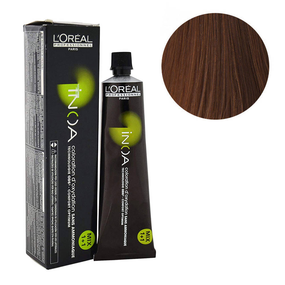 

Краска для волос L'Oreal Inoa 7.43 блондин медный золотистый 60 г
