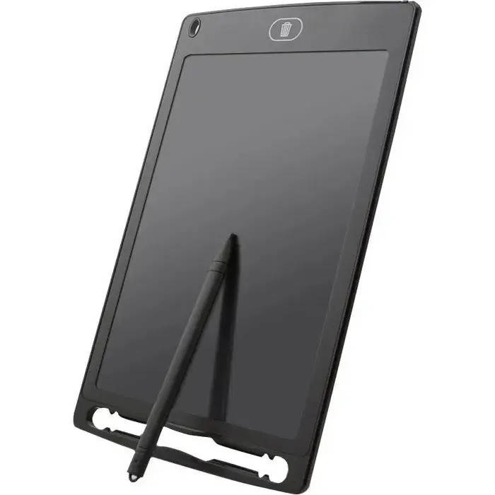 

Цветной графический планшет LCD-планшет для рисования Writing Tablet 12 дюймов (черный)