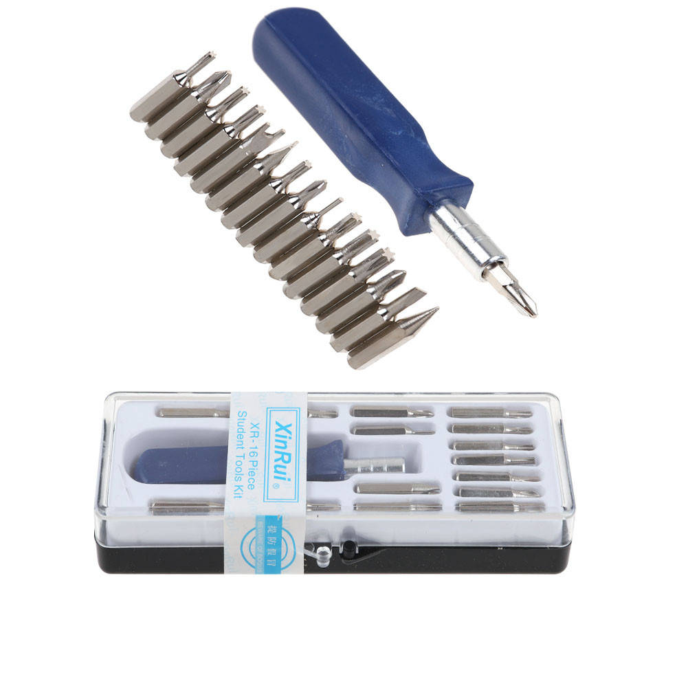 

Набор отверток для ремонта мелкой электроники, Student tools kit (16 piece)