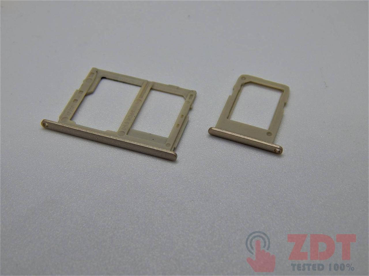 

SIM лоток для Samsung SM-J530 Galaxy J5 2017 и MMC лоток Gold