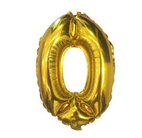 

Шар фольгированный 16" Цифра "0" ЗОЛОТО ( 40 см )